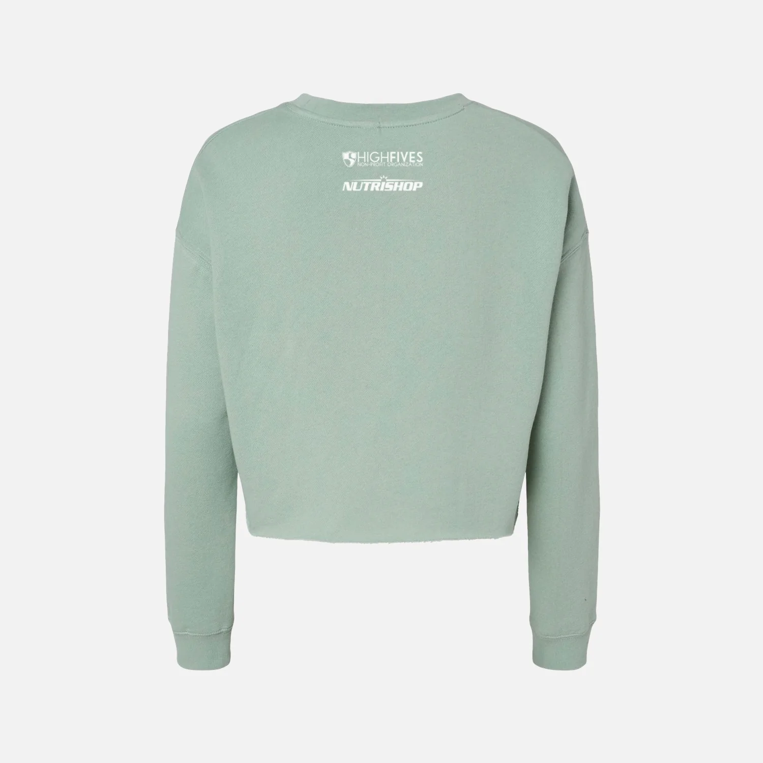 High Fives Crop Crewneck - Image 4